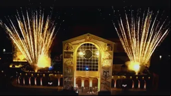 Inauguração da fachada leste do Santuário Nacional de Aparecida no dia 17 de maio de 2025.