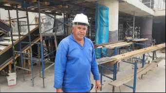 Raimundo Nonato, armador da construção do prédio de 17 andares da Missão Belém em São Paulo (SP).