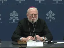 O Secretário para as Relações com os Estados da Santa Sé, arcebispo Paul Richard Gallagher.
