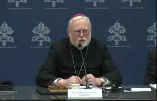 O Secretário para as Relações com os Estados da Santa Sé, arcebispo Paul Richard Gallagher.