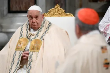 Papa Francisco na missa com os 21 novos cardeais