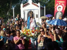 Romaria das mães.
