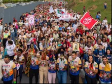Romaria da Pastoral da Juventude ao santuário de Aparecida