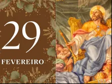 29 de fevereiro, ano bissexto | Cristo segurando o mundo em sua mão.
