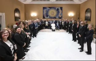Papa Francisco recebe hoje (16) no Vaticano os diretores e funcionários da Fundação Policlínica Agostino Gemelli.