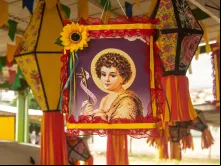 Bandeirinha de são João na festa junina.