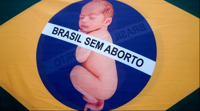 protesto contra o aborto