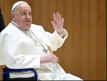 Papa Francisco na audiência geral de 12 de fevereiro