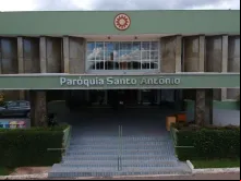 Fachada do santuário santo Antônio, em Brasília