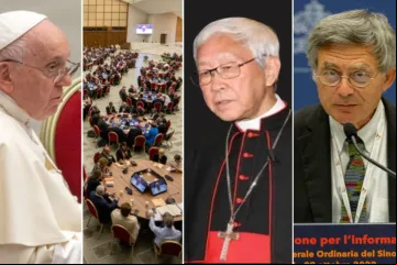 Papa Francisco, as mesas redondas do Sínodo da Sinodalidade no Vaticano, cardeal Zen e Paolo Ruffini