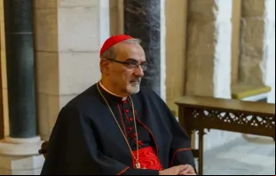 Cardeal Pierbattista Pizzaballa, patriarca latino de Jerusalém, em 20 de outubro de 2023.