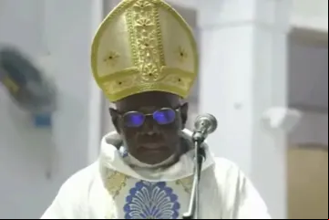O cardeal Robert Sarah durante a missa de abertura do primeiro Congresso Internacional de Liturgistas Africanos em Dakar, Senegal