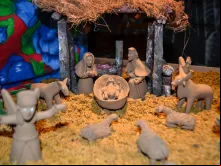 Presépio da Exposição Franciscana