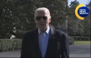 O presidente dos EUA, Joe Biden, diz ao correspondente da EWTN na Casa Branca, Owen Jensen, que discorda da doutrina da Igreja sobre fertilização in vitro