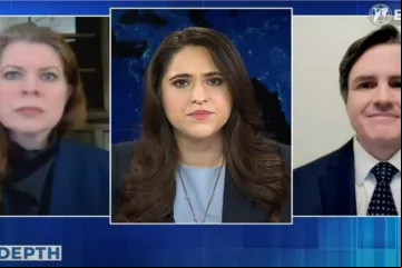 Lori Windham e Josh Payne em entrevista com Montse Alvarado