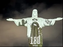 Imagem do Padre Cícero no Cristo Redentor.