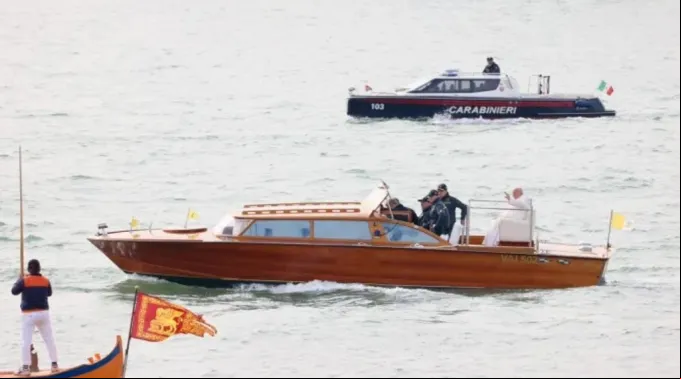 Papa Francisco em visita a Veneza ?? 