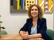 A primeira mulher árabe cristã eleita reitora de uma universidade israelense, a professora Mouna Maroun