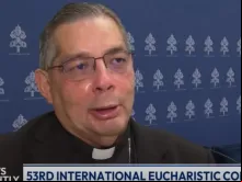 O arcebispo de Quito, dom Alfredo José Espinoza Mateus, em entrevista ao EWTN News Nightly na última terça-feira (21).