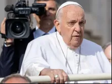 Papa Francisco na audiência geral de 29 de maio de 2024 no Vaticano.