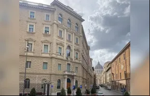 Prédio da cúria geral dos jesuítas na Borgo Spirito Santo, em Roma, na Itália.