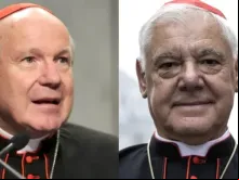 O cardeal Christoph Schönborn e o cardeal Gerhard Ludwig Müller.