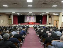 Papa Francisco fala a sacerdotes da diocese de Roma na Pontifícia Universidade Salesiana em 11 de junho de 2024.