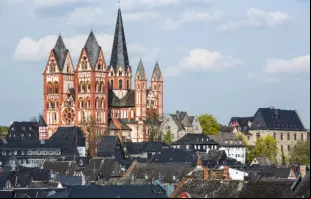 Catedral de Limburg em Hesse, Alemanha