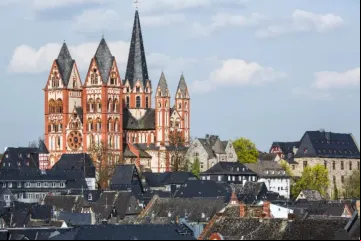 Catedral de Limburg em Hesse, Alemanha