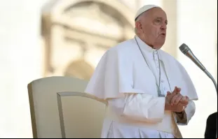 Papa Francisco em audiência geral no Vaticano em 26 de junho de 2024.