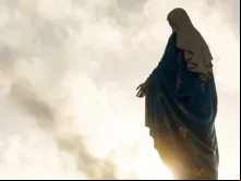 Imagem referencial da Virgem Maria.