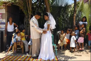 Recém-casados ​​filipinos