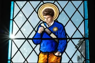 Vitral do beato Carlo Acutis