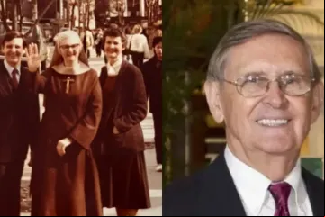 Richard DeGraff e madre Angélica