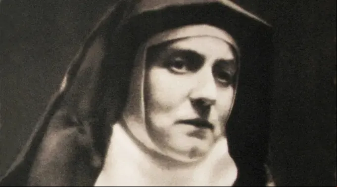 Santa Teresa Benedita da Cruz (Edith Stein), retratada em 1938-1939. ?? 
