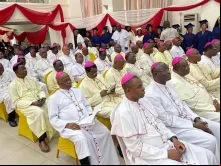 Membros da Conferência dos Bispos Católicos da Nigéria (CBCN, na sigla em inglês).
