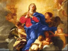 Assunção de Nossa Senhora, de Giovanni Battista Gaulli, Museu da Casa Brasileira, São Paulo (SP).