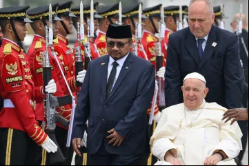 Papa Francisco chega hoje ao aeroporto internacional Soekarno-Hatta