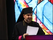O bispo auxiliar de Sambir, Ucrânia, dom Hryhoriy Komar, deu testemunho sobre os horrores da guerra no seu país na segunda-feira (9) em Quito, Equador.