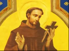 São Francisco de Assis com os estigmas.