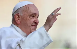 Papa Francisco na audiência geral de hoje (18).