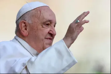 Papa Francisco na audiência geral de hoje