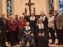 Os grupos religiosos que desafiam o mandato de aborto de Nova York incluem um grupo de irmãs carmelitas, a associação Catholic Charities e a Irmandade de Santa Maria, ordem monástica episcopal anglicana (retratada aqui). |