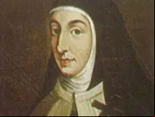 Imagem de Ana de Jesus, futura beata.