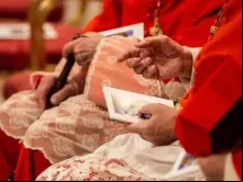 Cardeais se reúnem em consistório público ordinário para a criação de novos cardeais na basílica de São Pedro, no Vaticano,  em 5 de outubro de 2019. O próximo consistório será em 8 de dezembro deste ano.