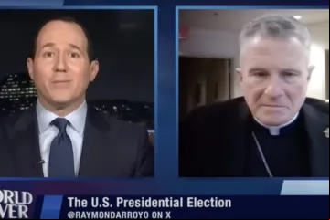Dom Timothy Broglio no programa “The World Over with Raymond Arroyo”