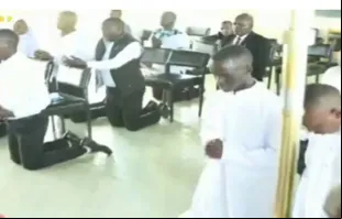 Seminaristas no Quênia, na África oriental.