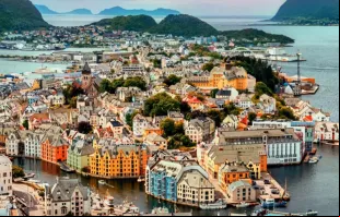 Ålesund, Noruega.