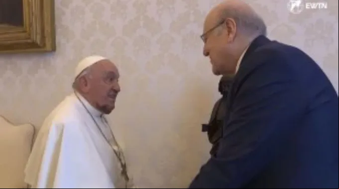 Papa Francisco recebe  Najib Mikati no Vaticano ?? 