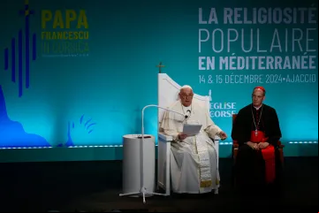 Papa Francisco no encontro “Religiosidade Popular no Mediterrâneo”